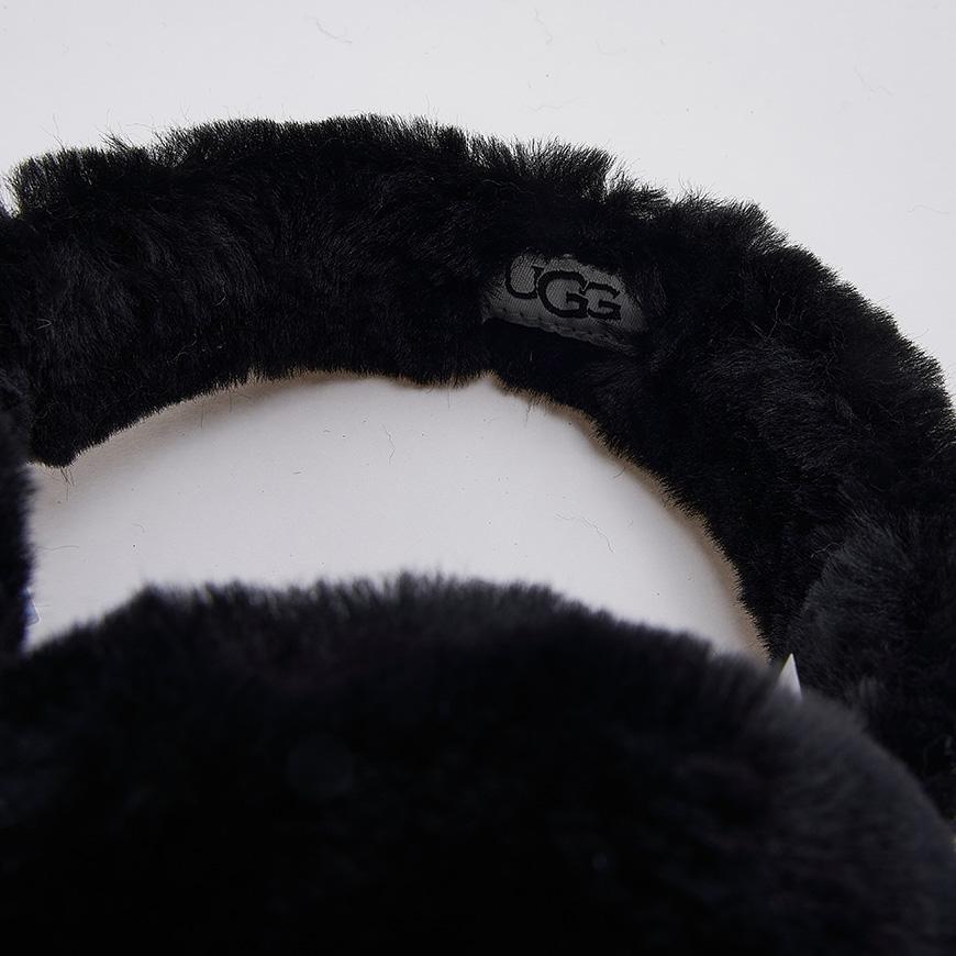 Ugg Tasman Sheepskin Earmuffs Black Women’s Jewelry Accessory