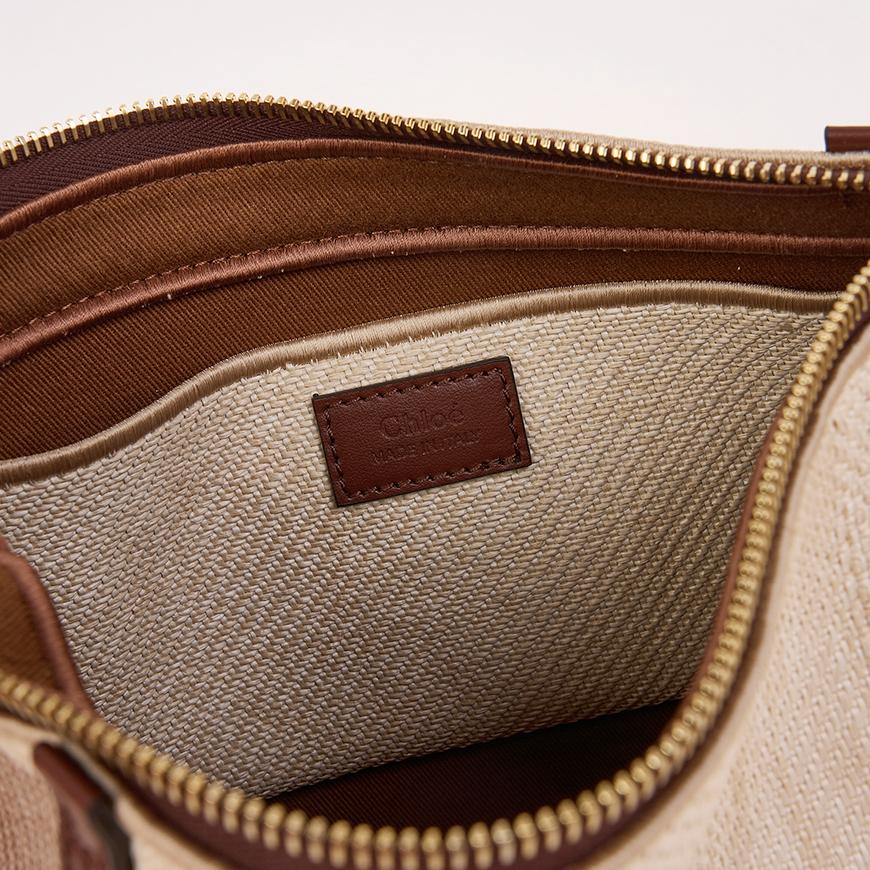 Chloe Women Raffia Keri Shoulder Bag