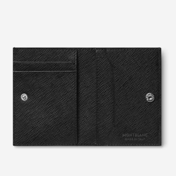 Montblanc Sartorial 4CC Mini Wallet Black Men’s Leather Bifold