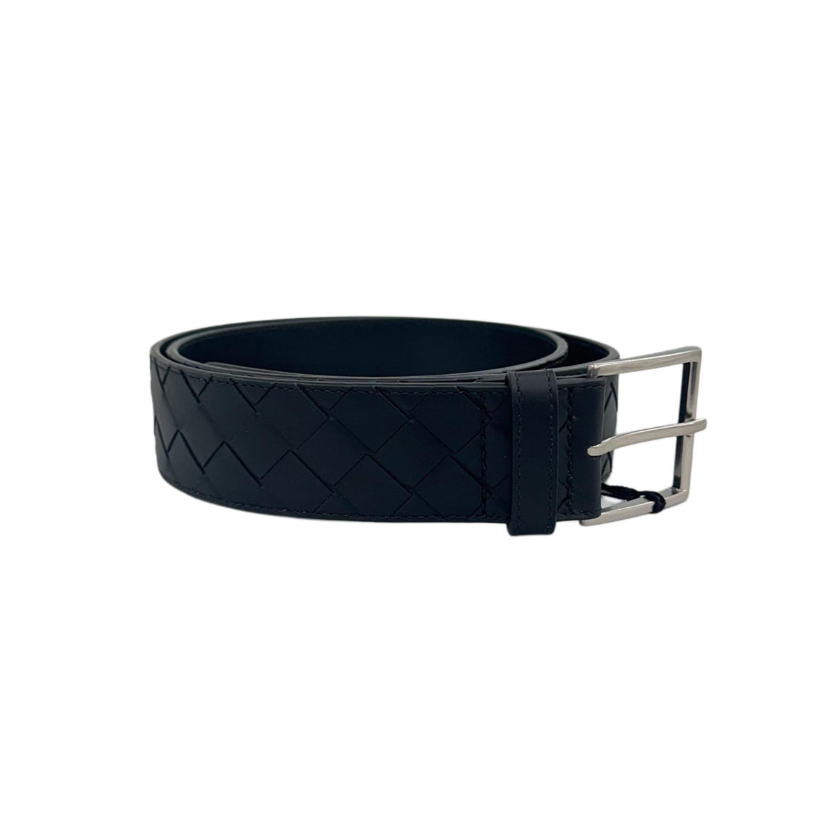 Bottega Veneta Intrecciato Woven Leather Men's Belt