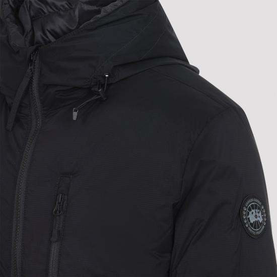 Canada Goose Lodge Hoodie Black Down Jacket for Women 5078 MB 9061