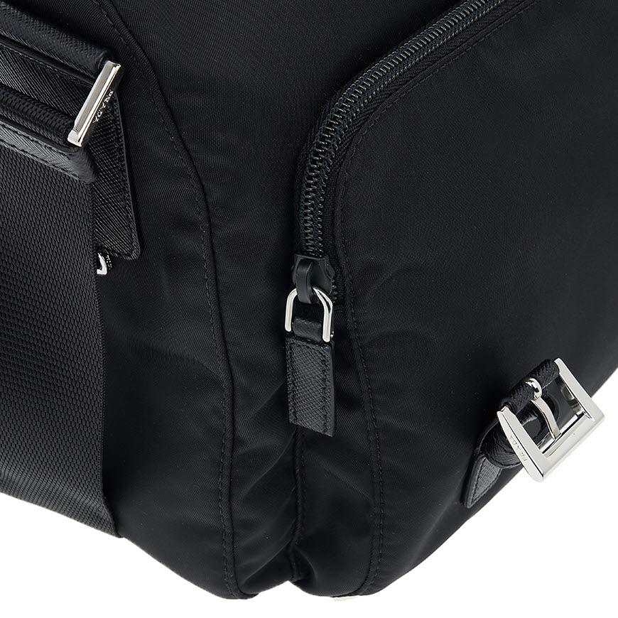 PRADA Re-Nylon Black Shoulder Bag for Women