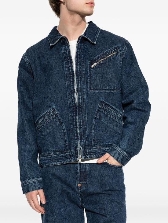 KENZO Denim Jacket Women’s Classic FG6 5DB107 6U3 DS MEDIUM STONE BLUE DENIM DOM