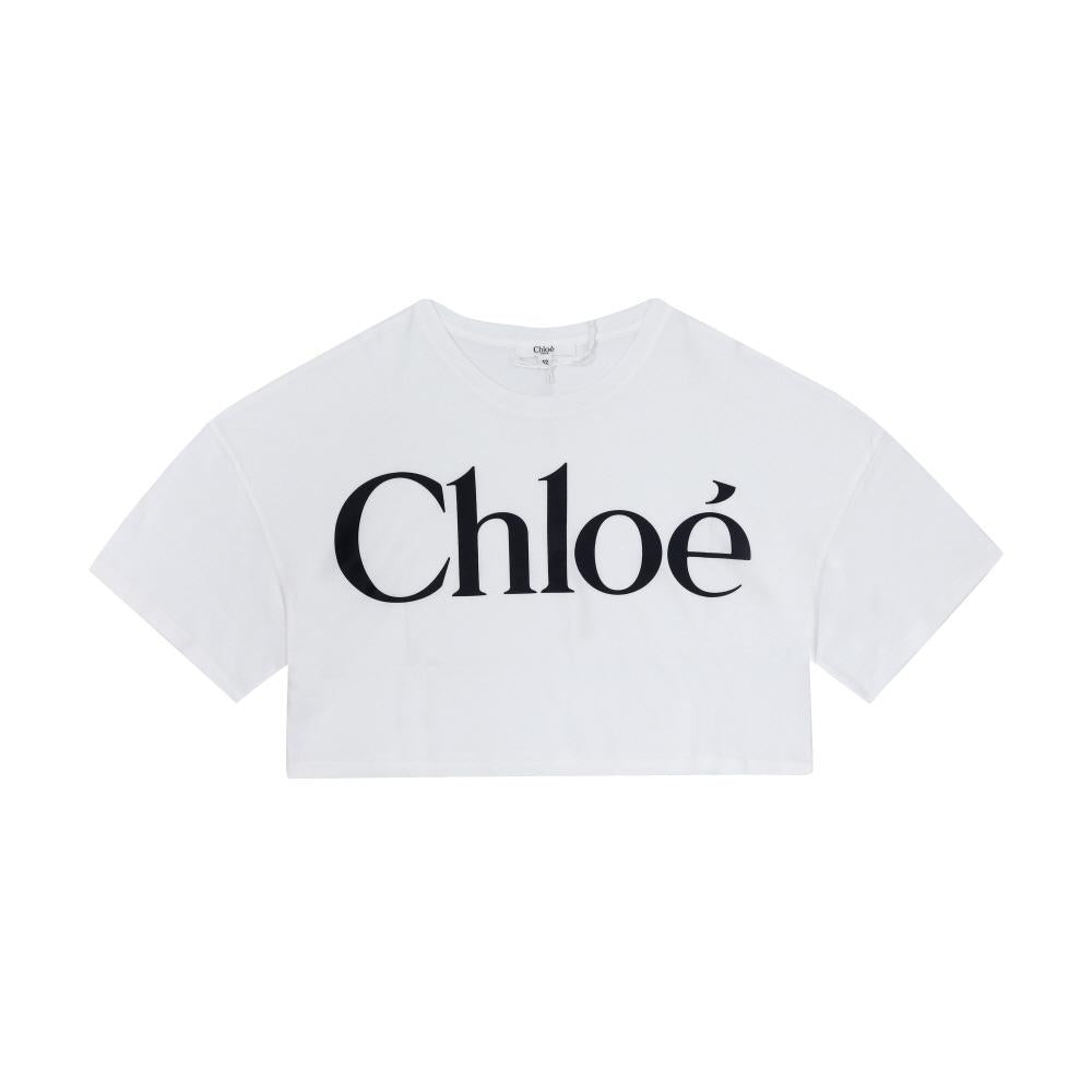 Chloe Kids Short Sleeve T-Shirt C20486 117