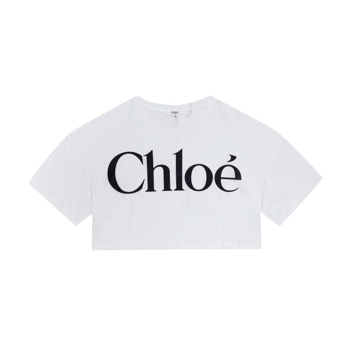Chloe Kids Short Sleeve T-Shirt C20486 117