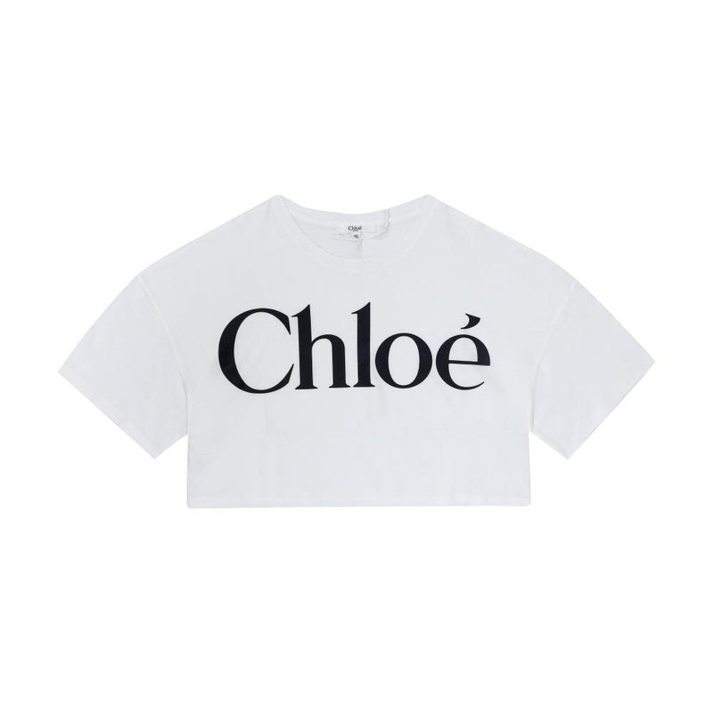 Chloe Kids Short Sleeve T-Shirt C20486 117