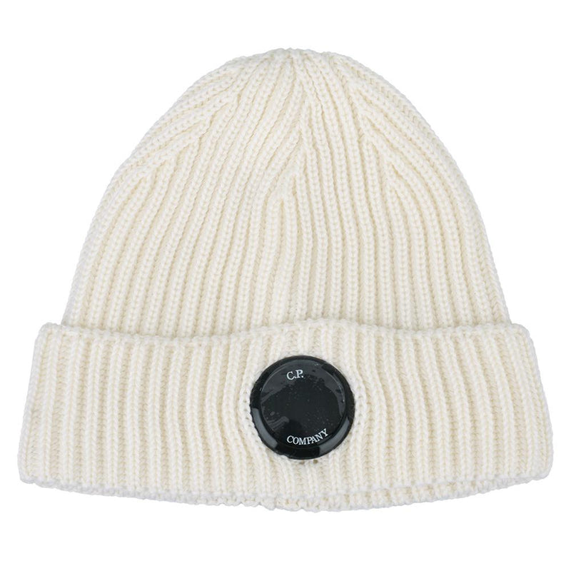 CP Company Lens Logo Wool Beanie