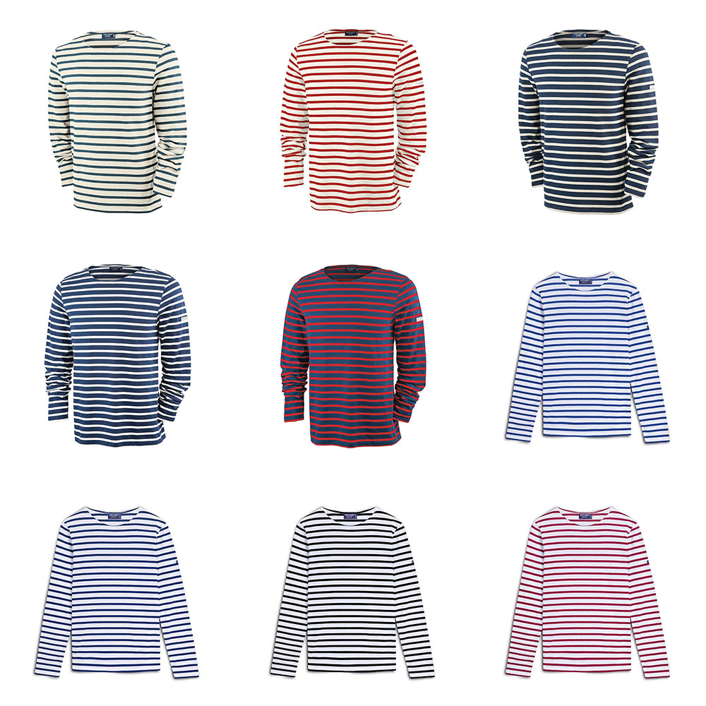 Saint James Modern Stripe Classic Unisex T-Shirt 9858
