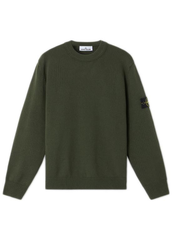 STONE ISLAND Winter Cotton Crewneck Sweater Men’s K2S15 S00A2 V0054