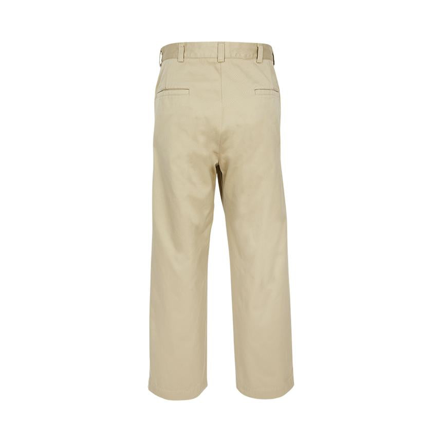 nanamica Wide Chino Pants Khaki Men’s Classic Trousers