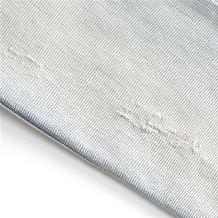 Dolce&Gabbana Light Wash Denim Jeans with Plate Detail