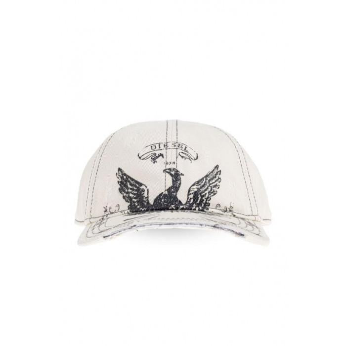 DIESEL CFENIX Hat Men’s Black Cotton Cap A19460 0GIBD 1AB