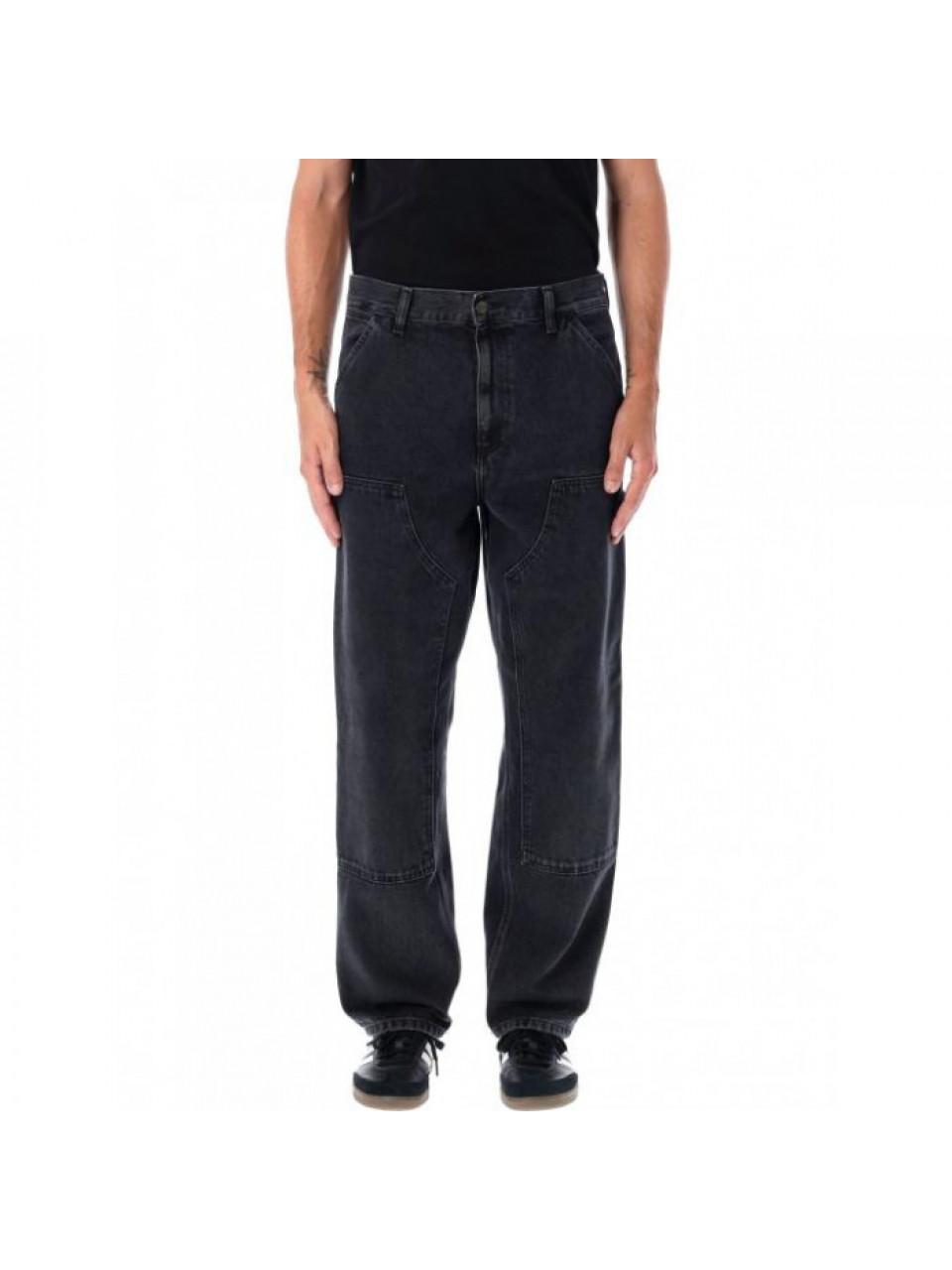 CARHARTT WIP Double Knee Denim Pants Navy Men’s