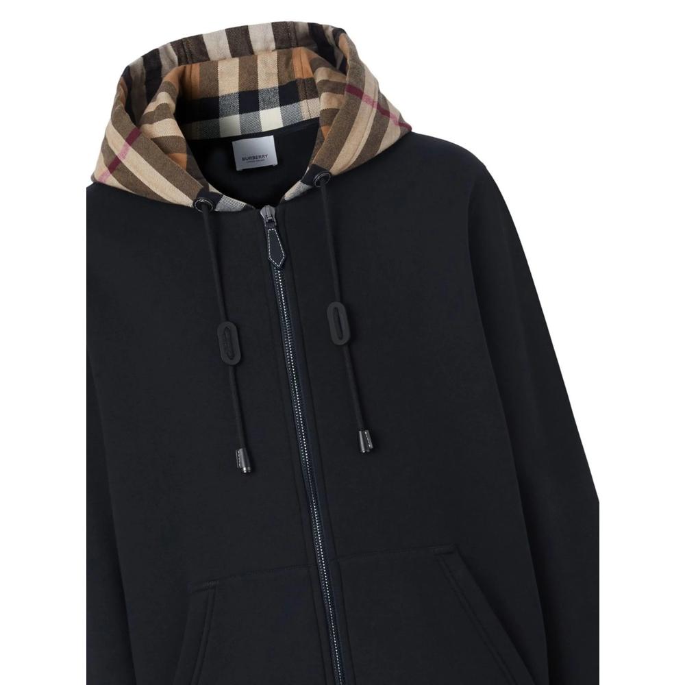BURBERRY Black Zip-Up Samuel Jacket