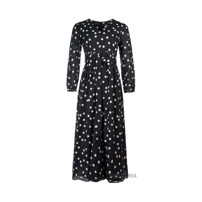 Max Mara LEILA Cotton Long Dress Women Beige