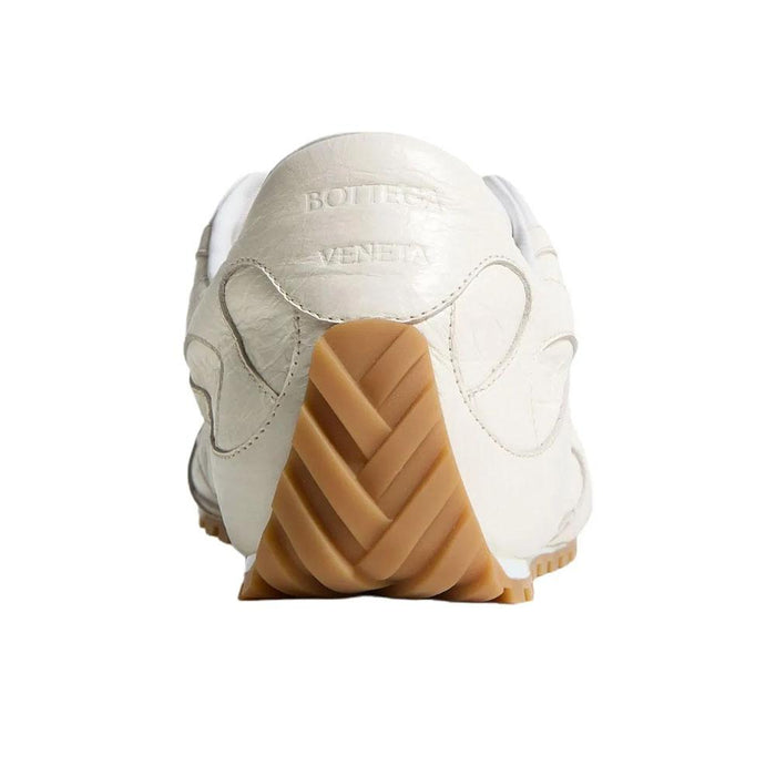 Bottega Veneta Orbit Flash White Leather Low-Top Sneakers Women