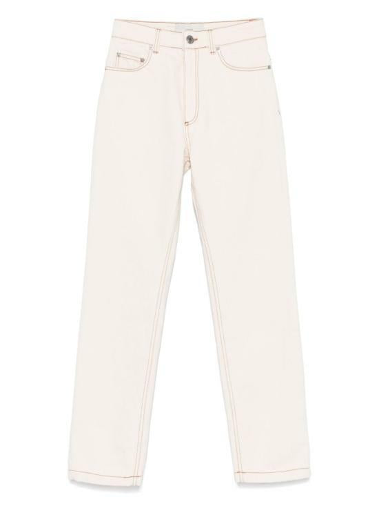 AMI Classic Fit Cotton Denim Jeans