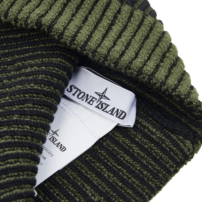 STONE ISLAND Unisex RWS Wool Beanie Hat V0054