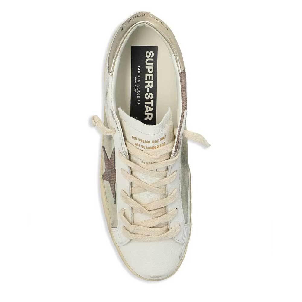 GOLDEN GOOSE Superstar Double Quarter Leather Low-Top Sneakers Women’s