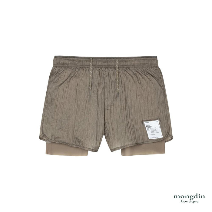 SATISFY Le Pipi 3" Trail Running Shorts Black Unisex