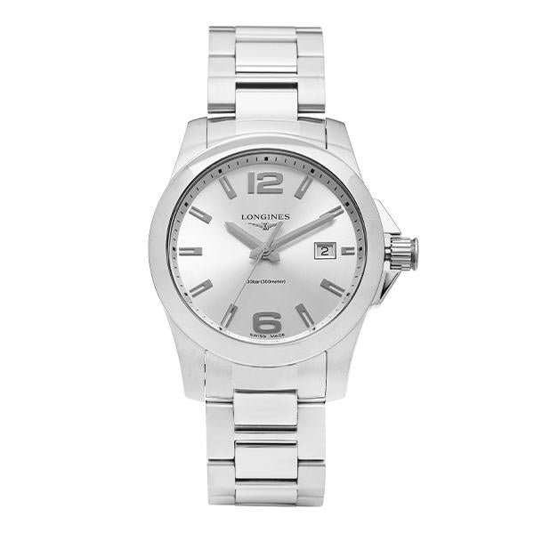 LONGINES Stainless Steel Fabric Strap Men’s Watch
