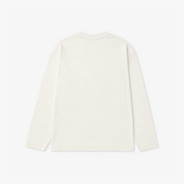 JIL SANDER Logo Long Sleeve Women’s T-Shirt White