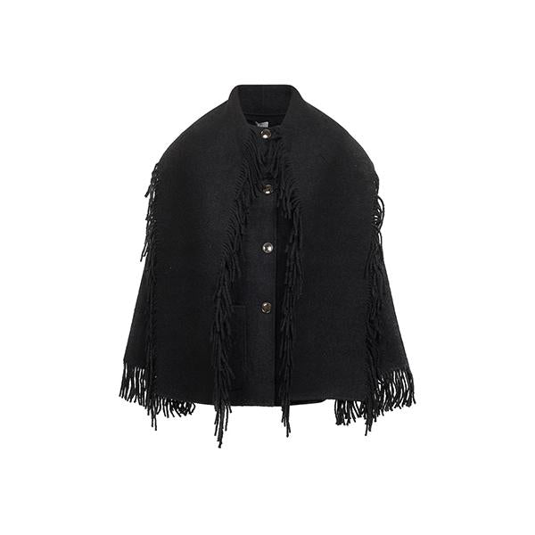 Toteme Fringed Scarf Jacket WRO0242 FB0471
