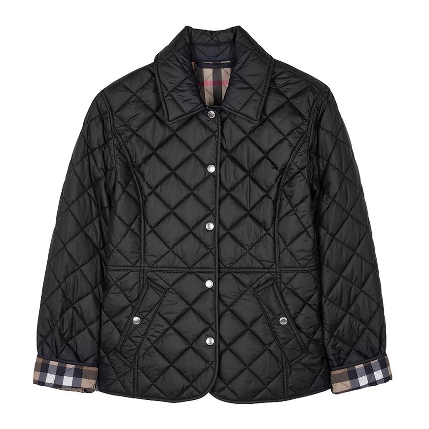 BURBERRY Quilted Cawthorne Jacket Black Women’s
