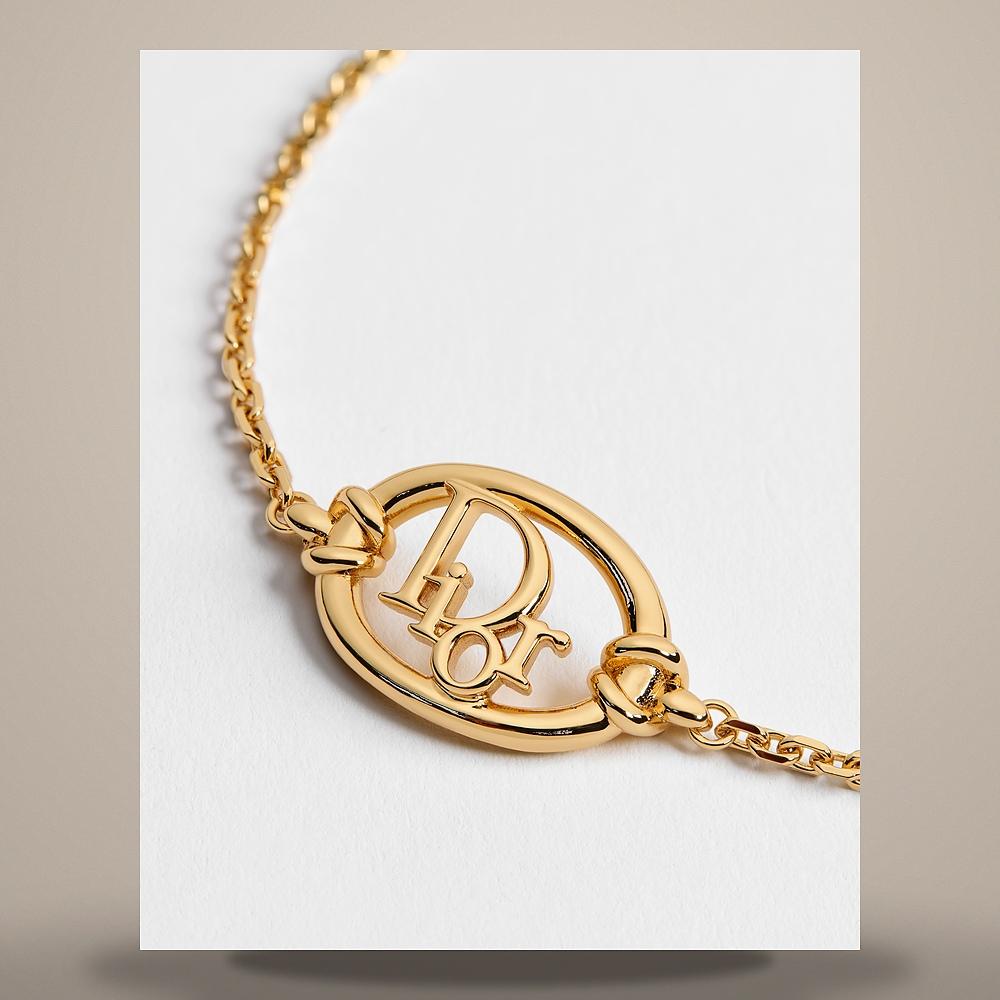 DIOR Dior Oblique Bracelet Gold-Finish Metal B3429WOMMT D300