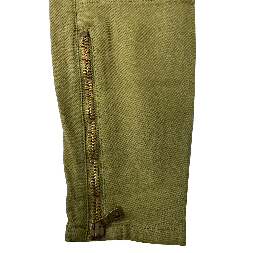 Balmain Khaki Multi-Pocket Cargo Pants 5360 173N C3901