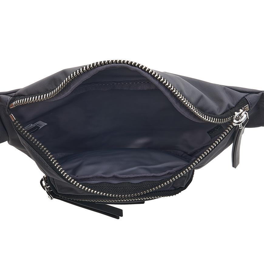 Marc Jacobs Unisex Biker Logo Belt Bag Gray
