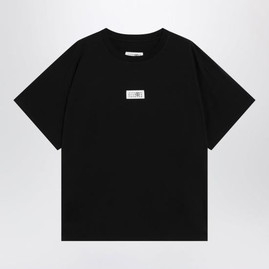 MM6 Black Short Sleeve T-Shirt