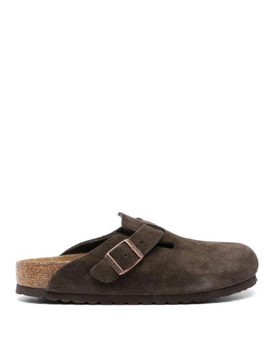 Birkenstock Boston BS Mocha Clogs Sandals/Slippers for Women