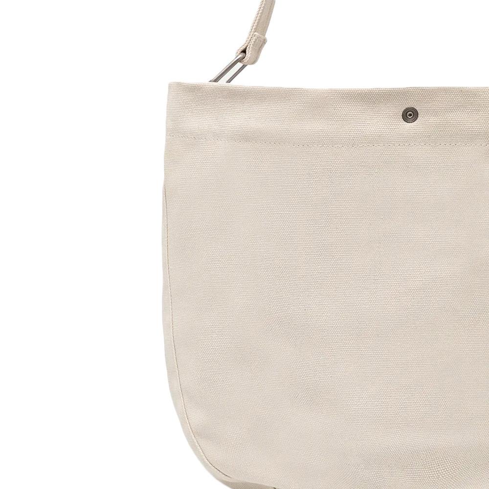 A.P.C. Journal Logo Beige Shoulder Bag