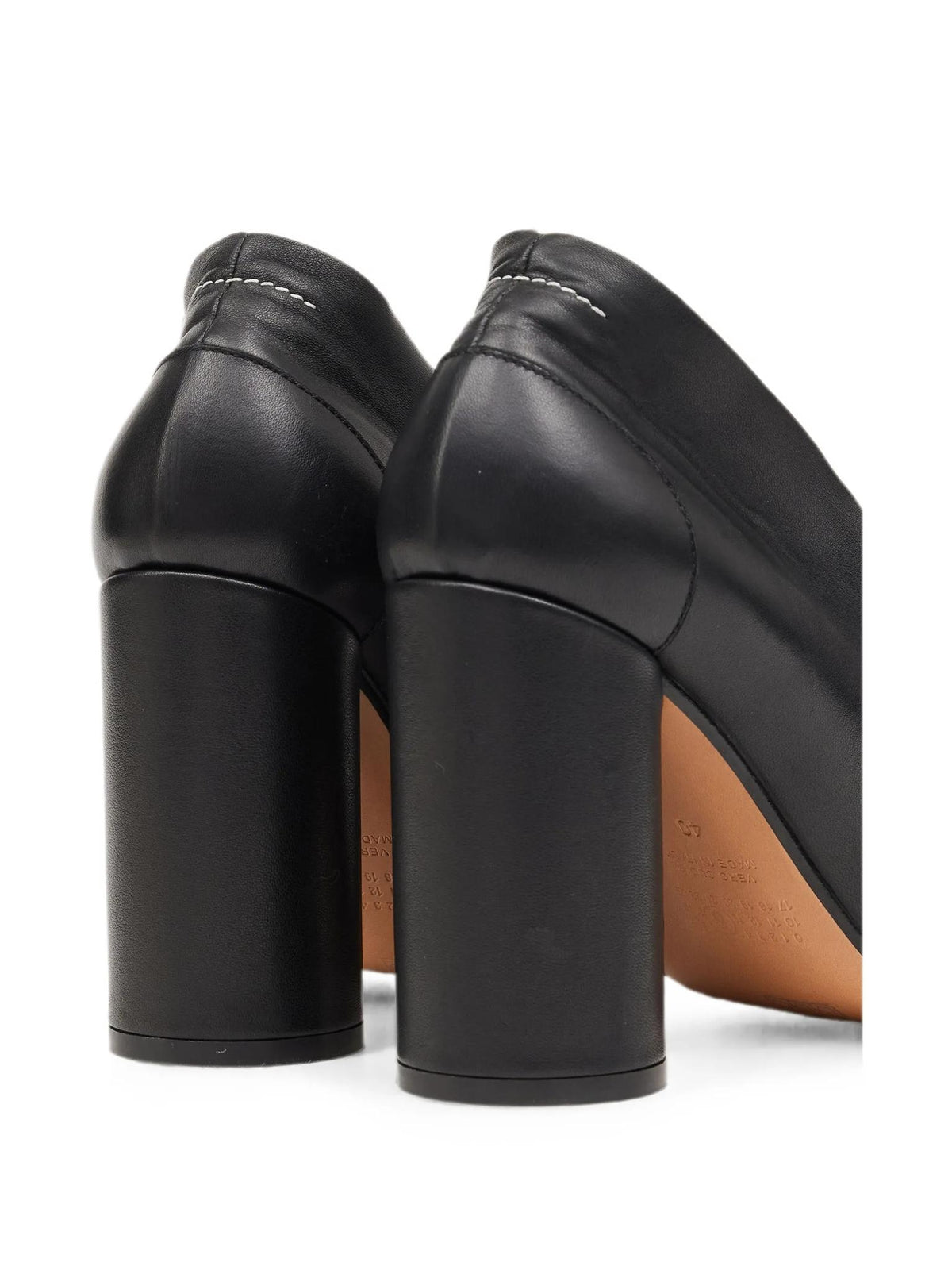 Maison Margiela Leather Mary Jane Pumps