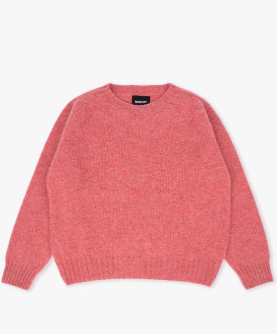 HOWLIN Rose Juice Forevernevermore Round Neck Knit Sweater