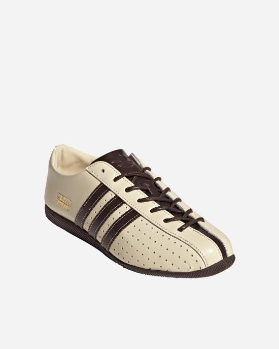 Adidas Women’s Sneakers KI6694 Cream White Aurora Coffee Gold Metallic DOM