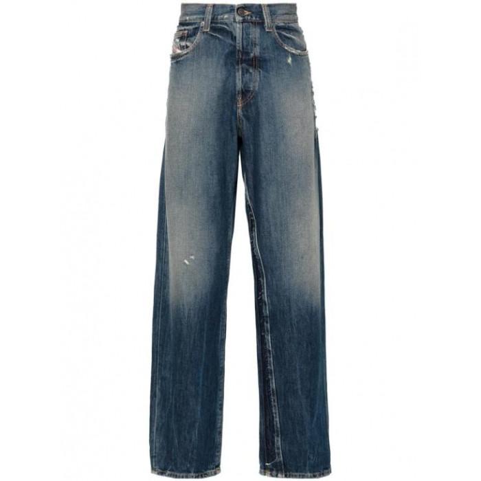 DIESEL Black Denim 2010 DMACS Jeans for Men