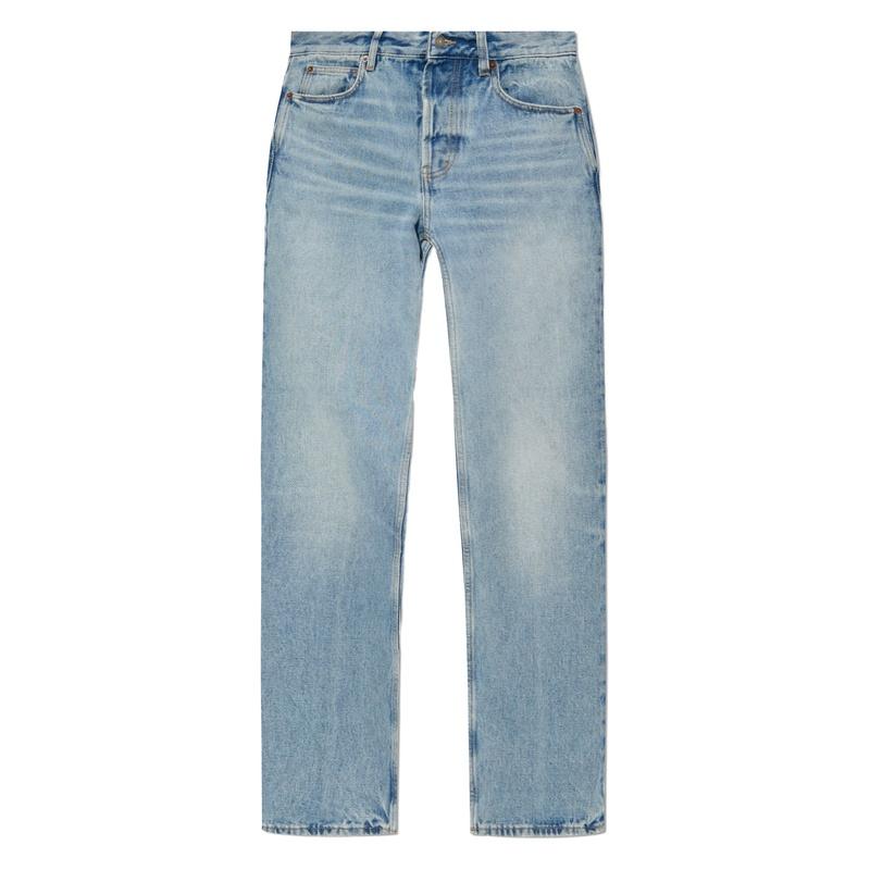 Saint Laurent Low-Rise Women’s Denim Jeans Blue