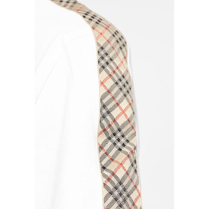 BURBERRY Check Trim Short Sleeve T-Shirt for Men
