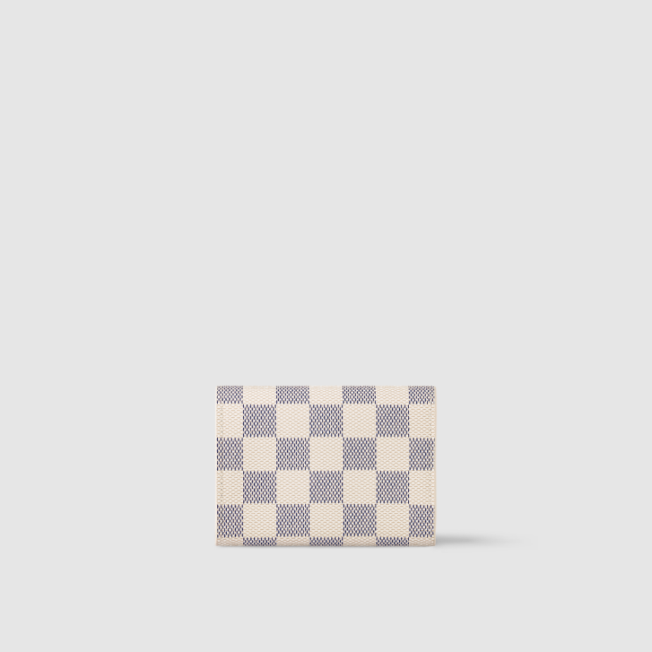 Louis Vuitton Damier Azur Canvas Rosalie Coin Purse Card Holder