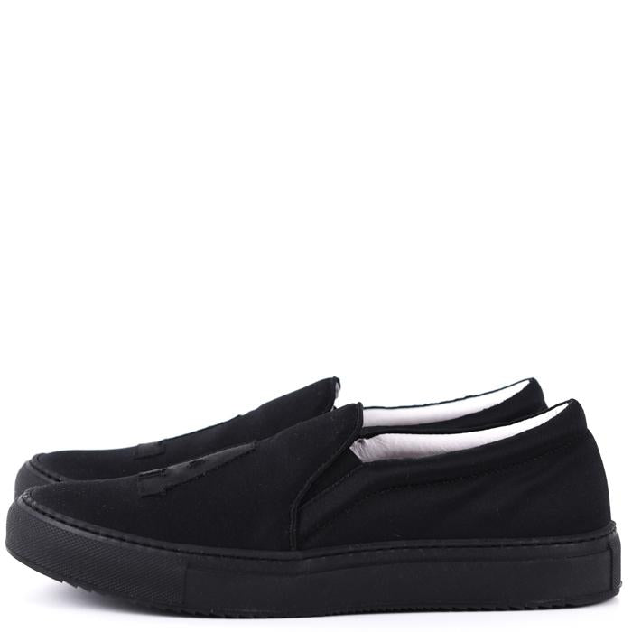 Giuseppe Zanotti Black LA Slip-On Sneakers for Men