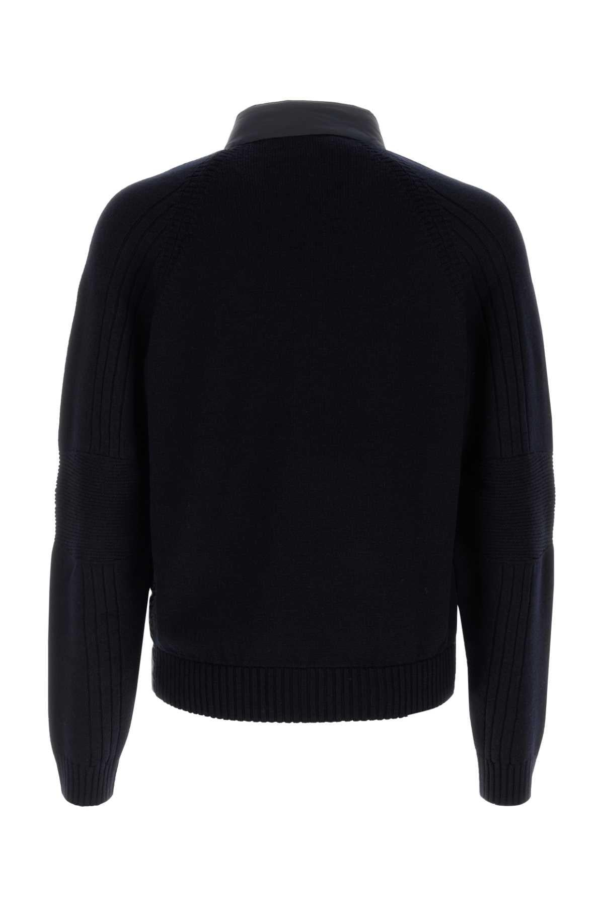 Moncler Navy Down Puffer Jacket for Men