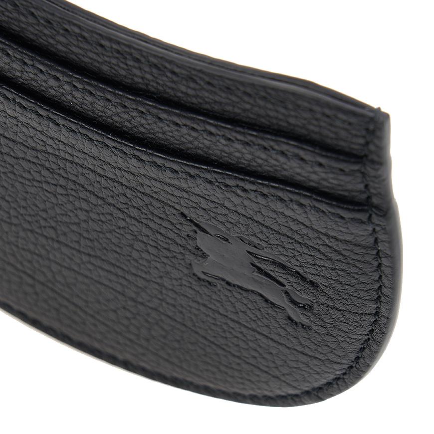 BURBERRY Rocking Horse Leather Card Case Wallet for Women