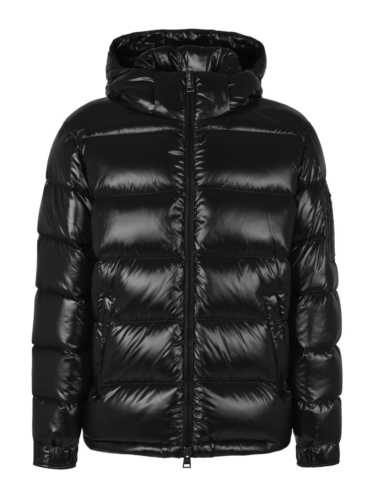 Herno Black Down Puffer Jacket for Men