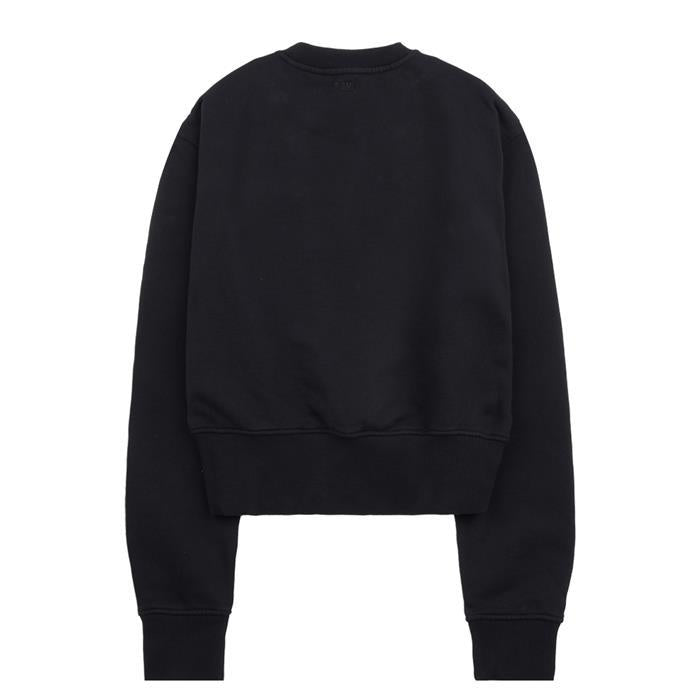 AMI Cotton Small Heart Logo Sweatshirt