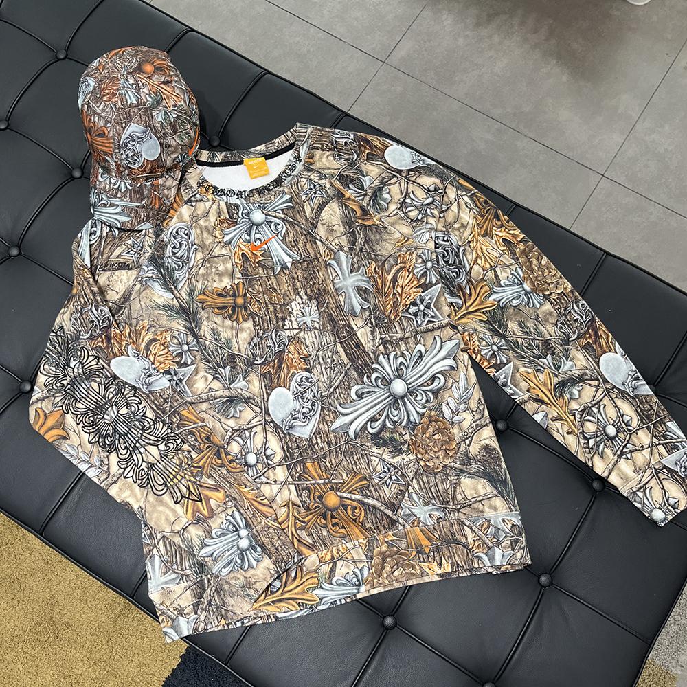 Chrome Hearts Realtree Camo Crewneck Sweatshirt Unisex