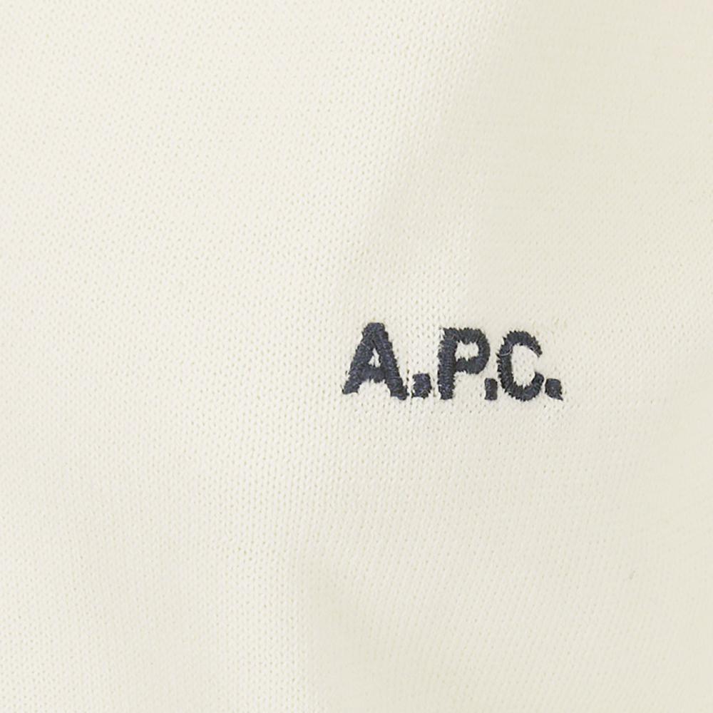 A.P.C. BELLA Logo Embroidered Cardigan Women’s 24SS Navy