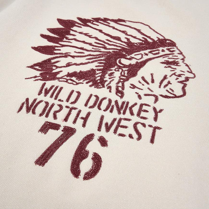 Wild Donkey Unisex Crewneck Sweatshirt FG North West Tea