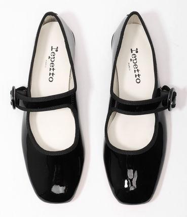 repetto Black Leather Ballet Flats V4141 V410 V4141 V410